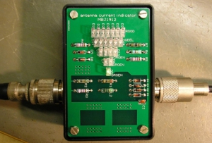Antennestroom Indicator coax